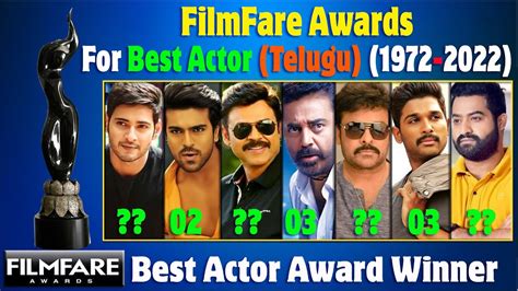 filmfare award for best actor telugu|More.